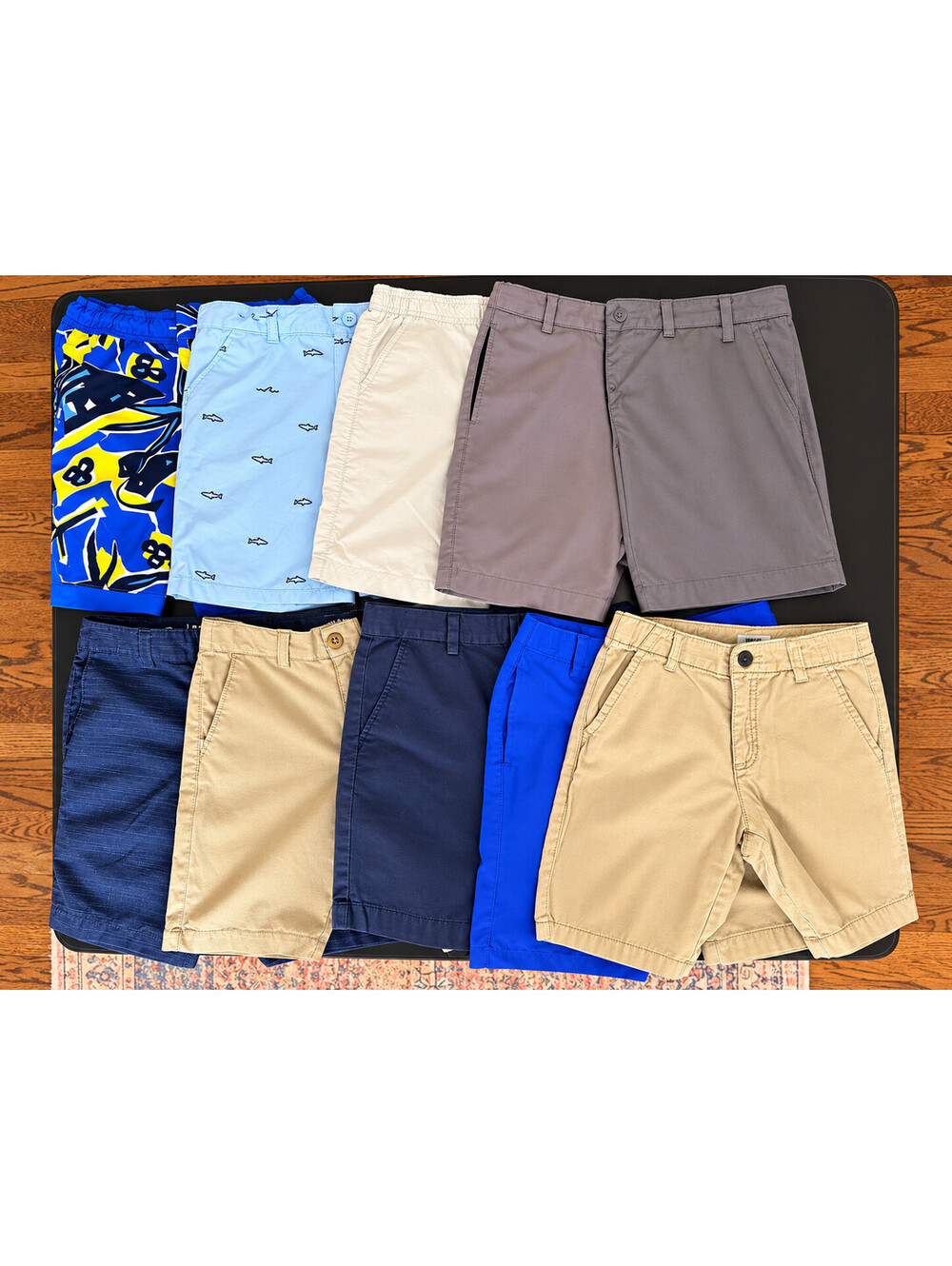 Boys Shorts 9 Piece Lot Size 7 8 Vineyard Vines Under Armour Columbia PFG Billab